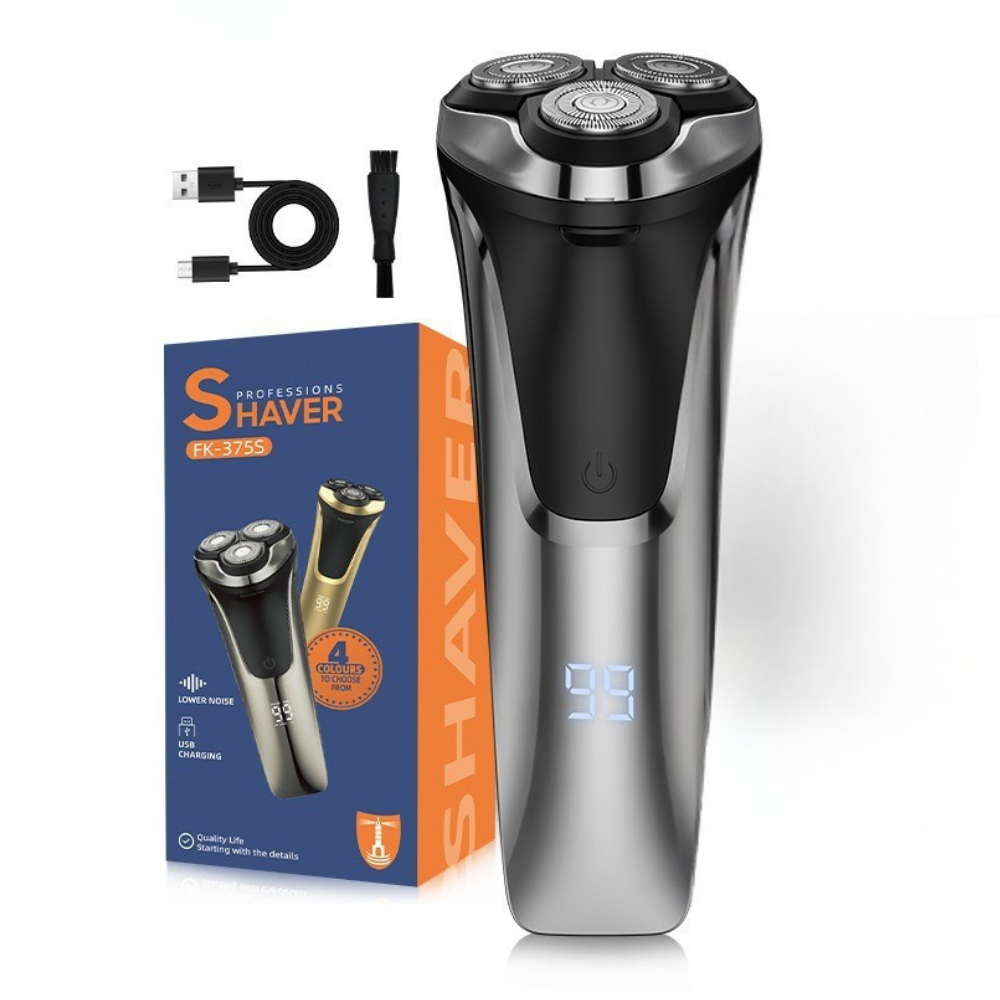 Herrenrasierer X1 Ultra – Hochpräzise 4D-Scherköpfe und integrierter Trimmer für eine gründliche und komfortable Rasur